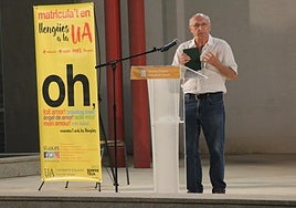 Joaquim Gonzàlez i Caturla, catedrático de Lengua y Literatura y escritor