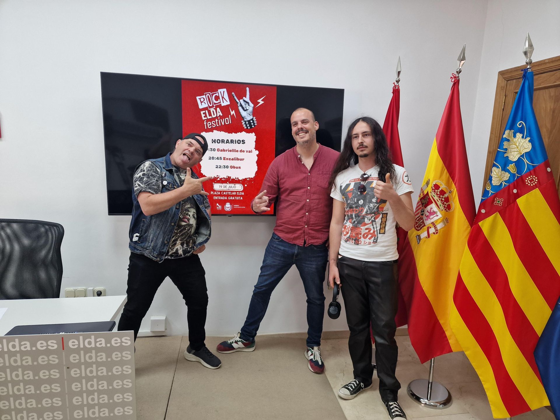 Presentación del RockElda.