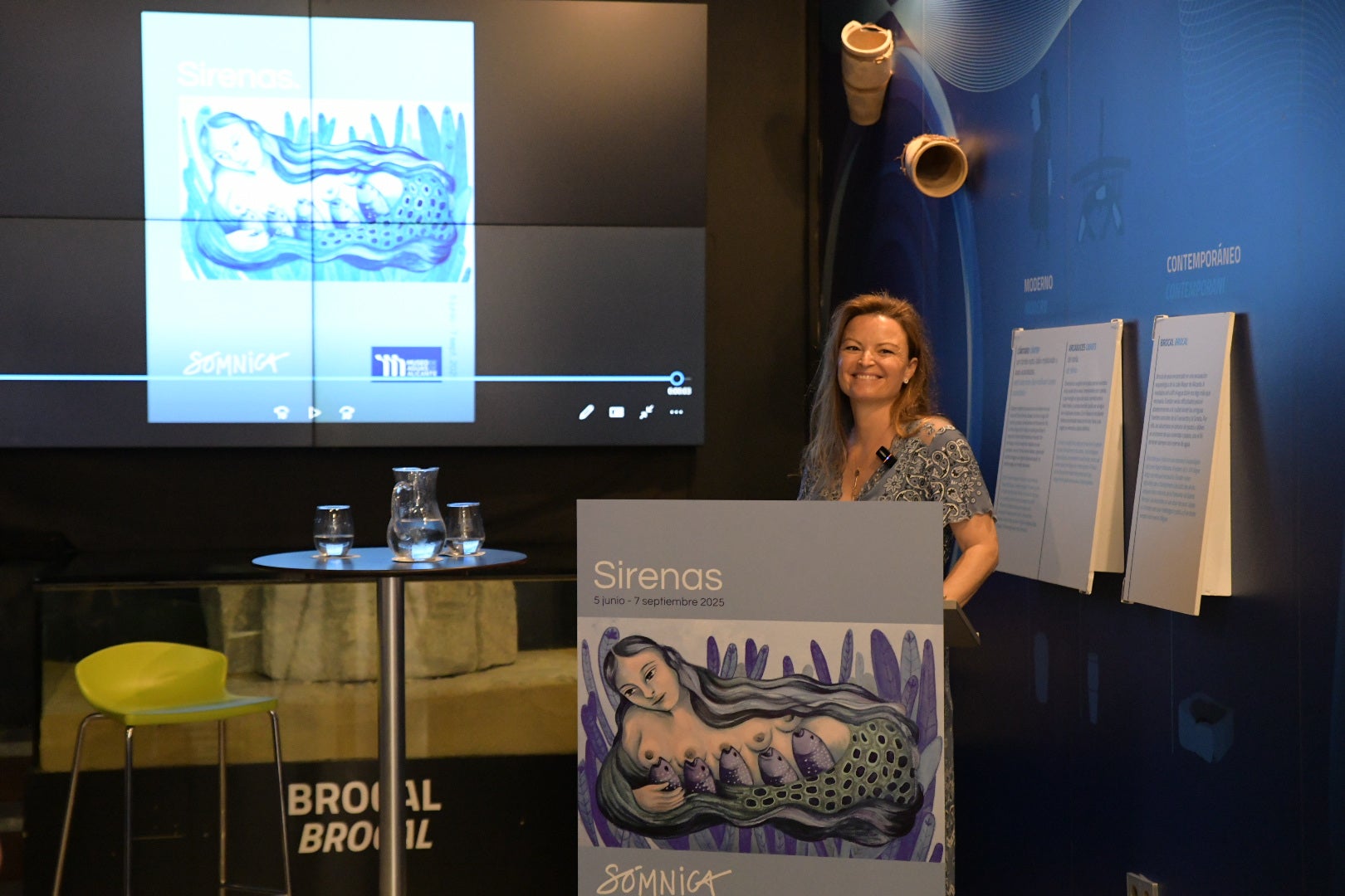 Así es la exposición 'Cantos de sirena' de Sómnica Bernabeu
