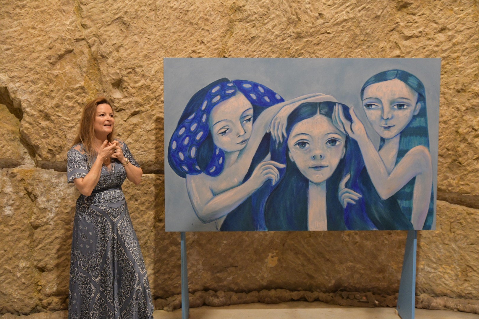 Así es la exposición 'Cantos de sirena' de Sómnica Bernabeu
