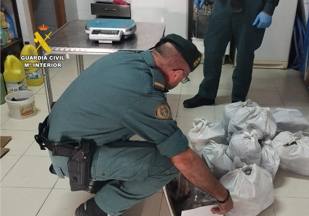 Inspección de la Guardia Civil.