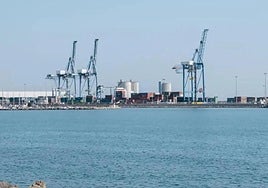 El puerto de Alicante.