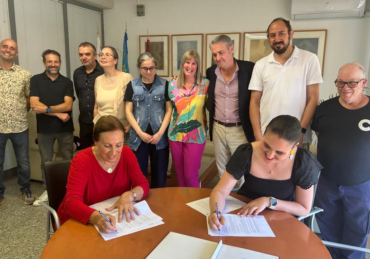 Cultura renueva el convenio con APSA para la inclusión laboral de usuarios en centros municipales