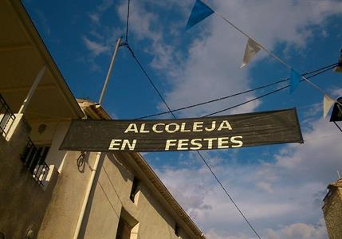 Poster of the Alcoleja festivities.