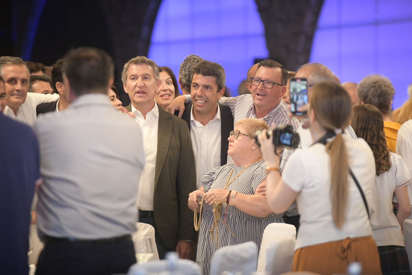 Multitudinario acto con Feijóo y Mazón en Alicante