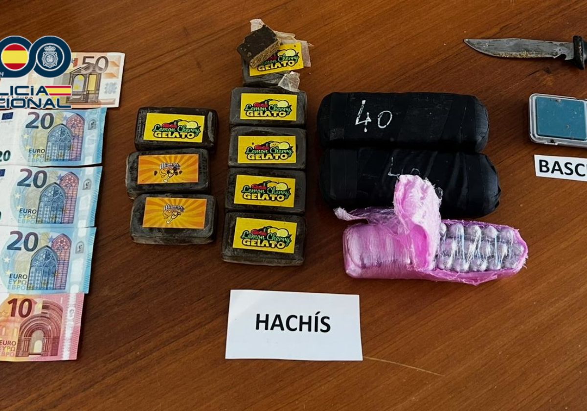 Young Repeat Offender Arrested for Selling Hashish from His Home in Alicante