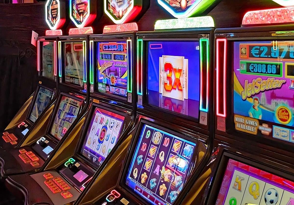 Máquinas tragaperras.