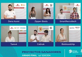 Algunas de las iniciativas ganadoras del certamen.