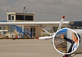 Torre del aeródromo de Mutxamel/plano del aeródromo.