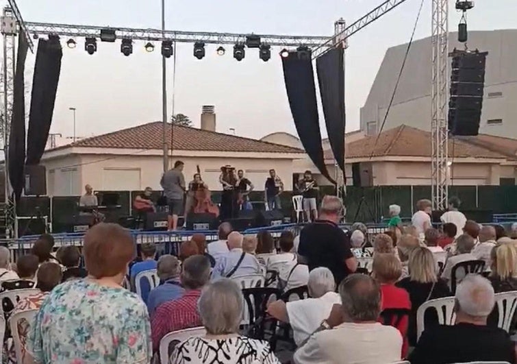 Concierto de Nuria Fergó en La Vila Joiosa.