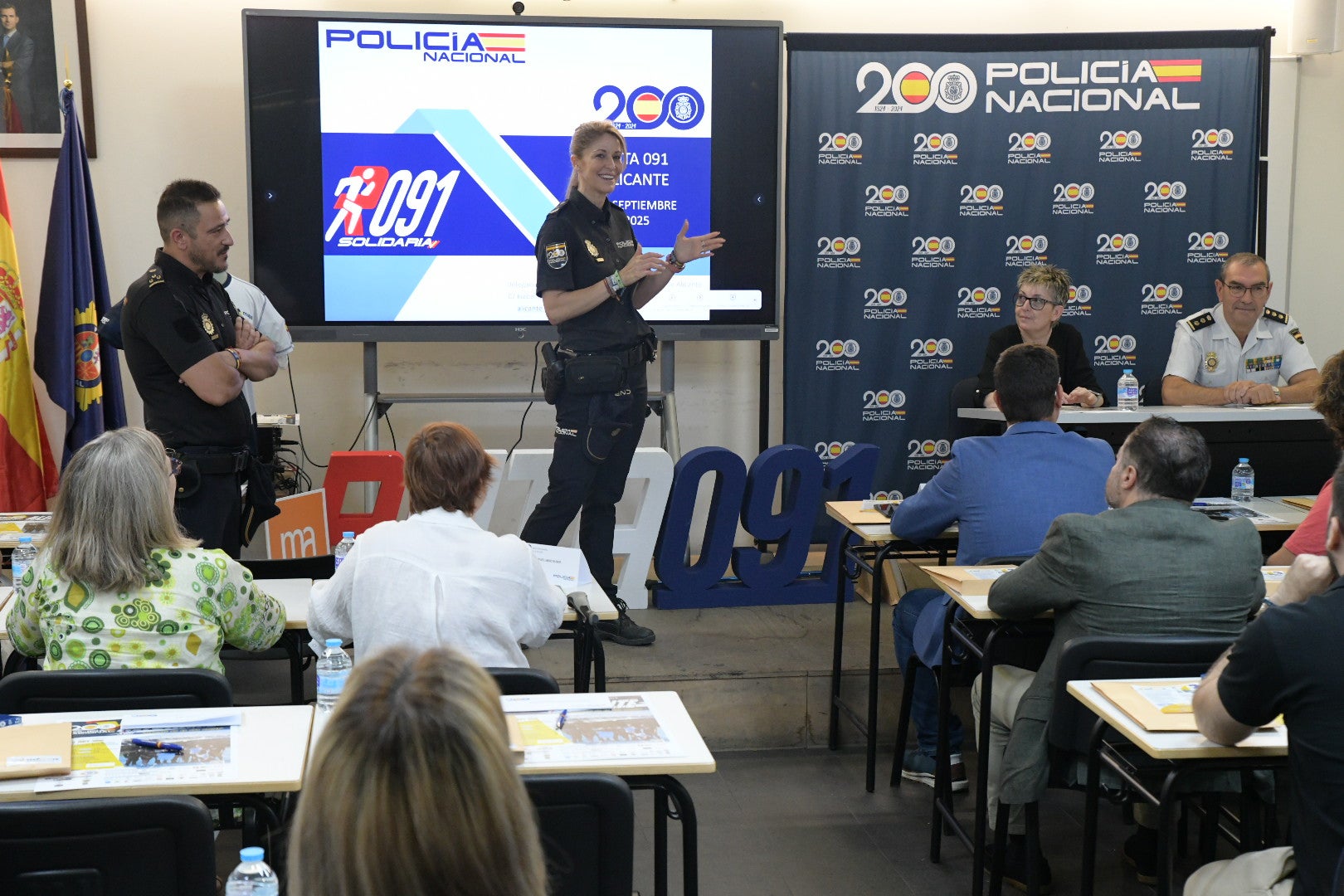 Imágenes de la presentación de la 4º edición de RUTA 091 en Alicante