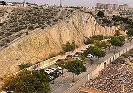 Una de las zonas de la Vía Parque pendientes de desdoblar.