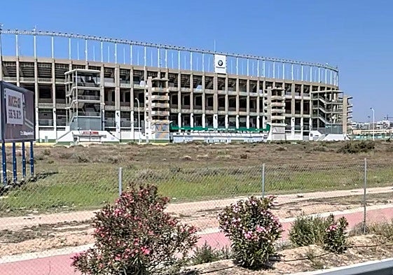 Inmediaciones del estadio Martínez Valero.