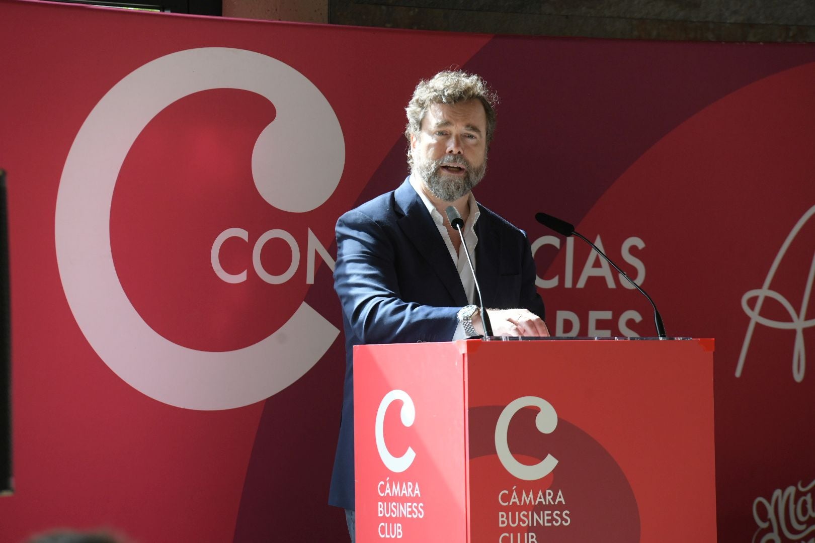 Lleno en el Cámara Business Club para escuchar a Iván Espinosa de los Monteros