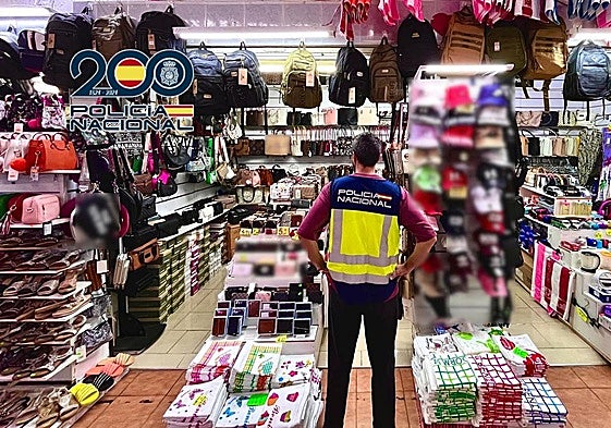 Imágenes del registro de la tienda.