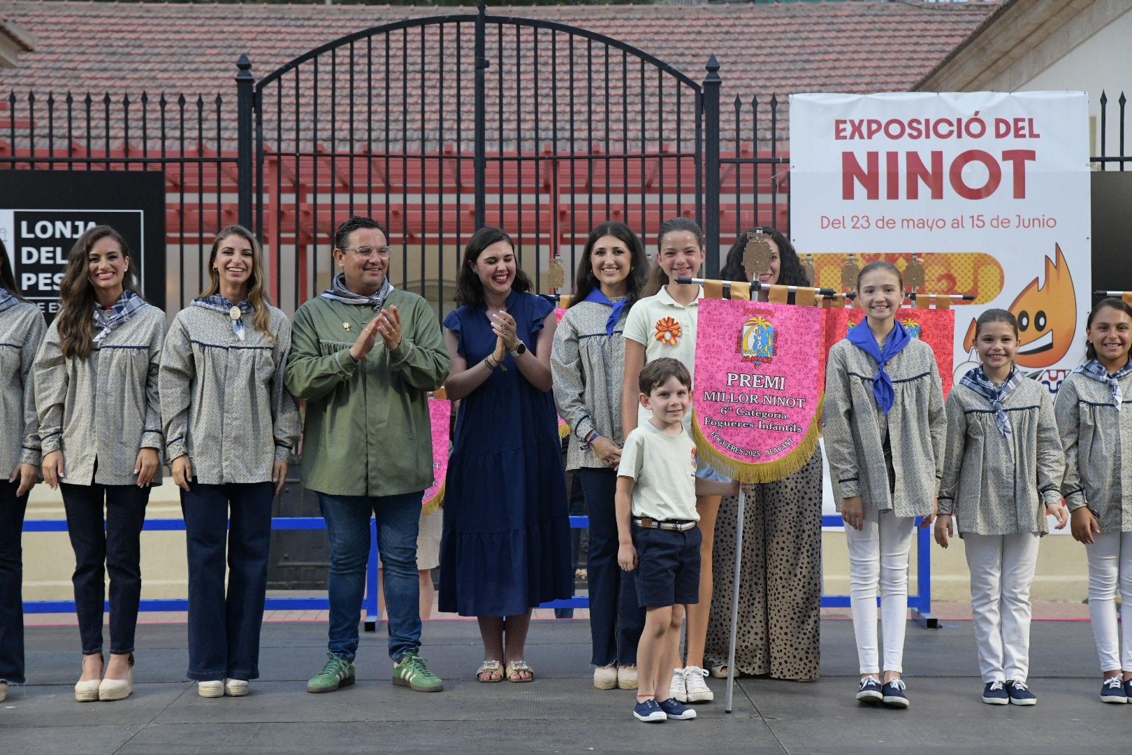 La entrega de premios de la exposición del ninot, en imágenes