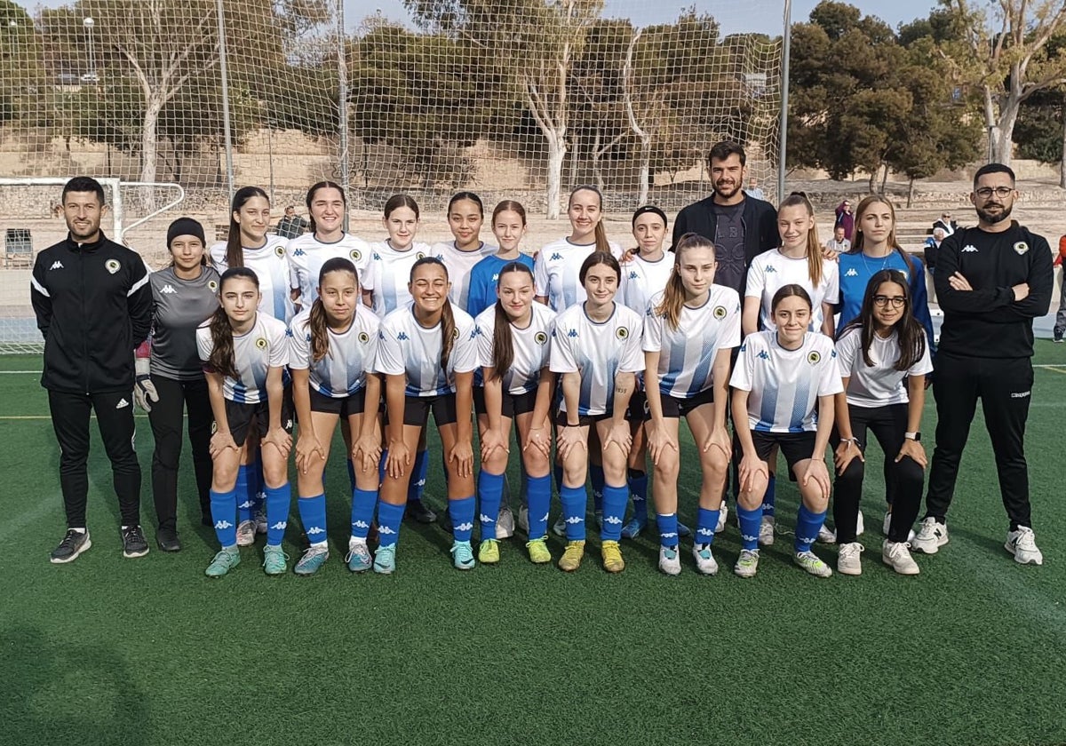 Hercules youth team in the 2023-24 season.