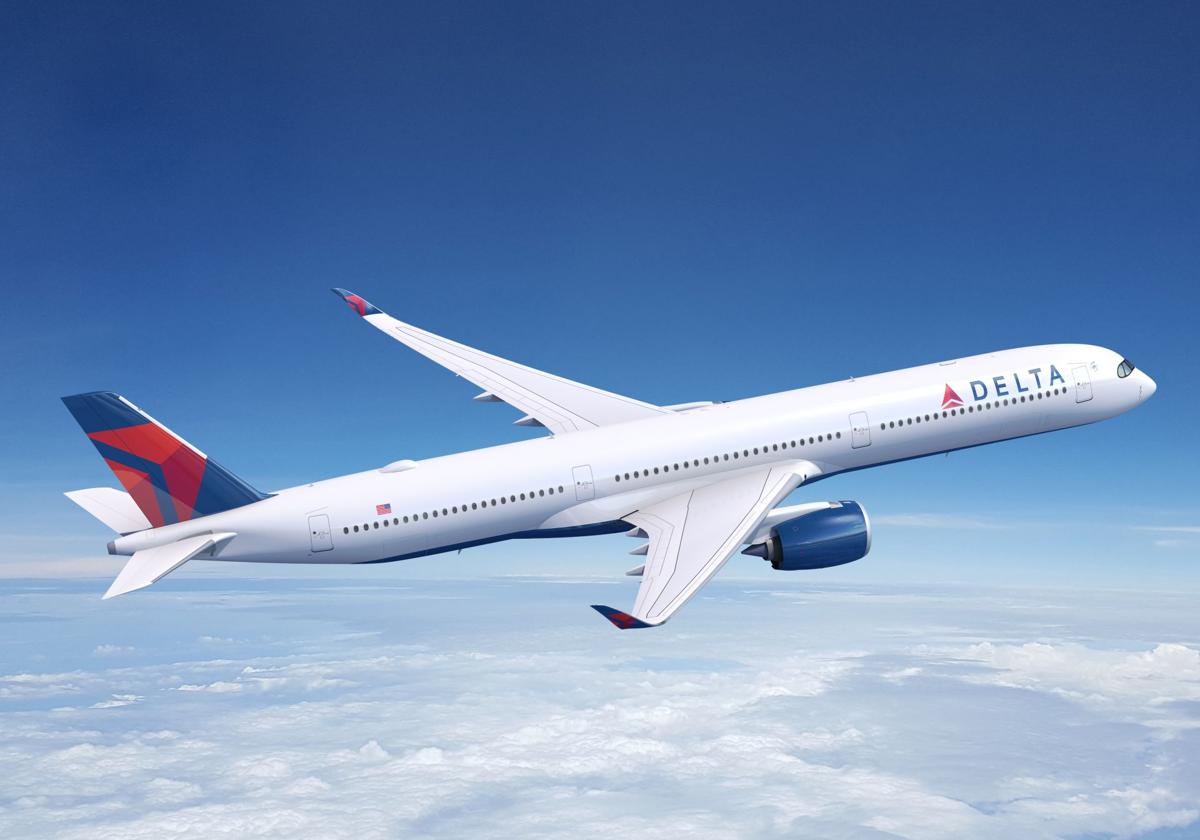 Avión de Delta Airlines.