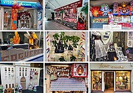 Estos son los comercios de Alicante finalistas en el concurso de Hogueras