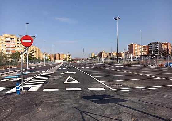 Nuevo estacionamiento abierto para Hogueras.