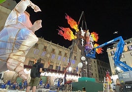 La hoguera oficial de Alicante gana 'Identidad' propia con la subida del remate