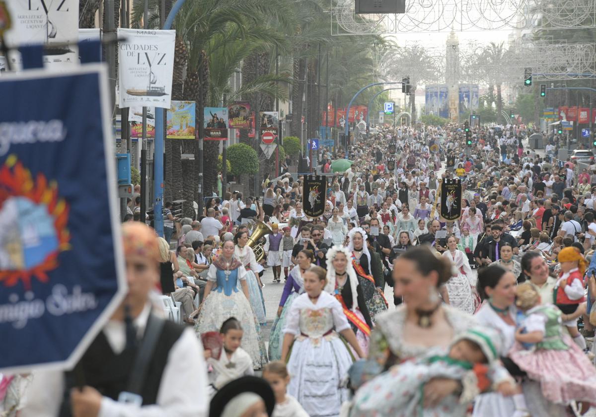 Imagen de la Entrada de Bandas del pasado sábado.