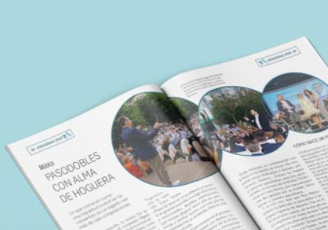 One of the reports from the Hogueras magazine by TodoAlicante.