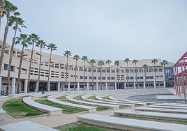 Aulario 2 de la Universidad de Alicante.