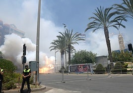 Así ha sido la mascletà de Ferrández de este 20 de junio