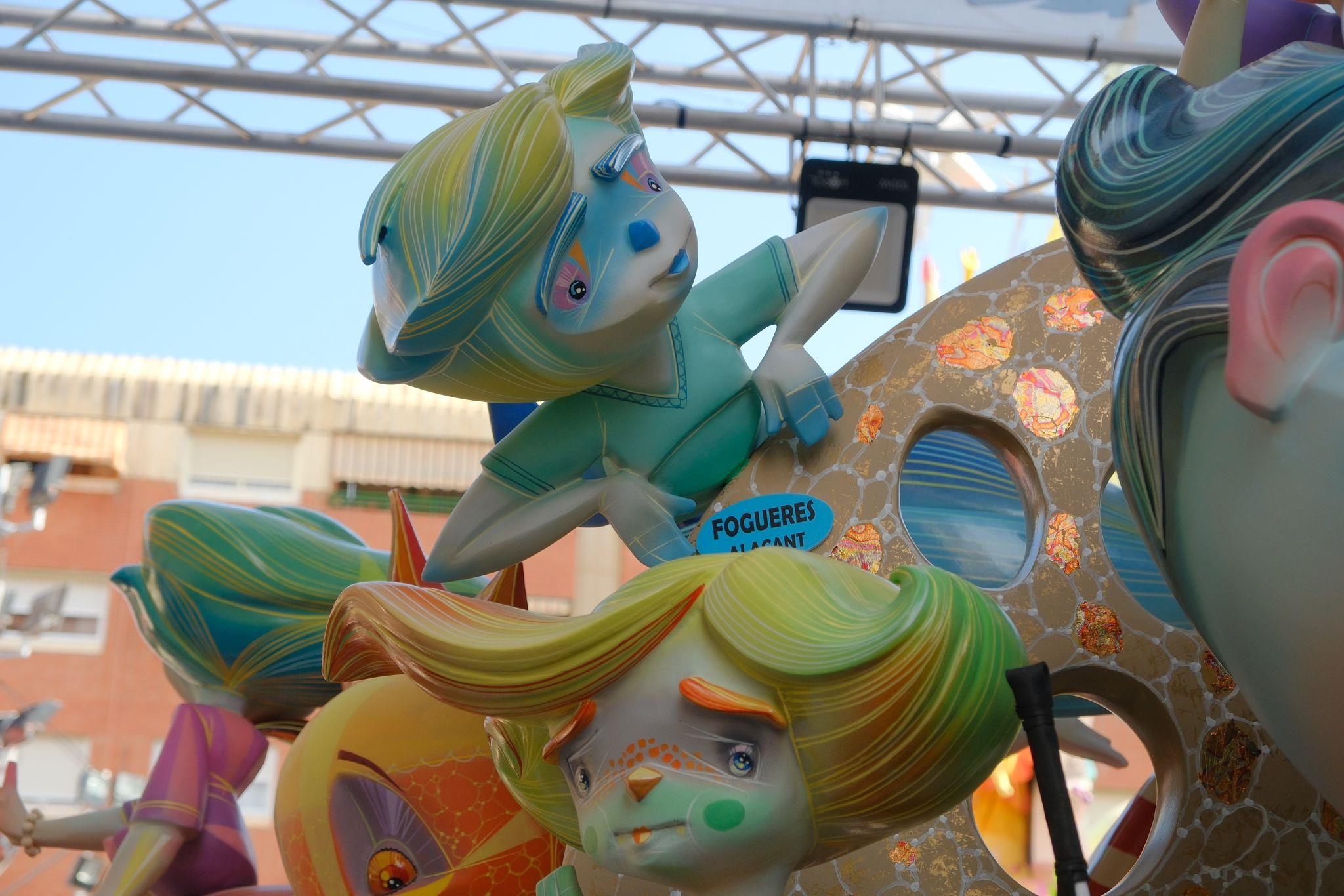 Un paseo por la mejor hoguera infantil de Alicante