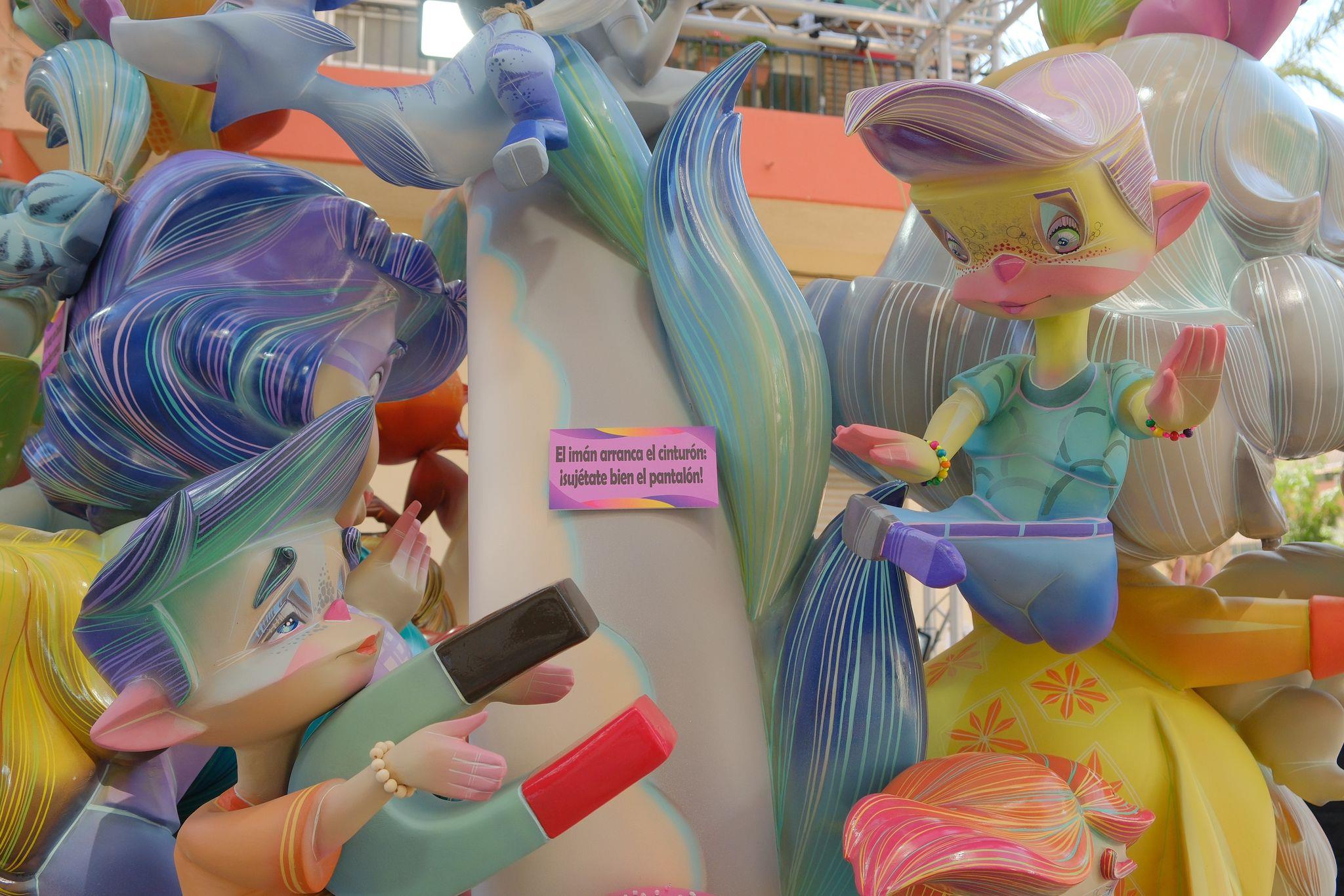 Un paseo por la mejor hoguera infantil de Alicante