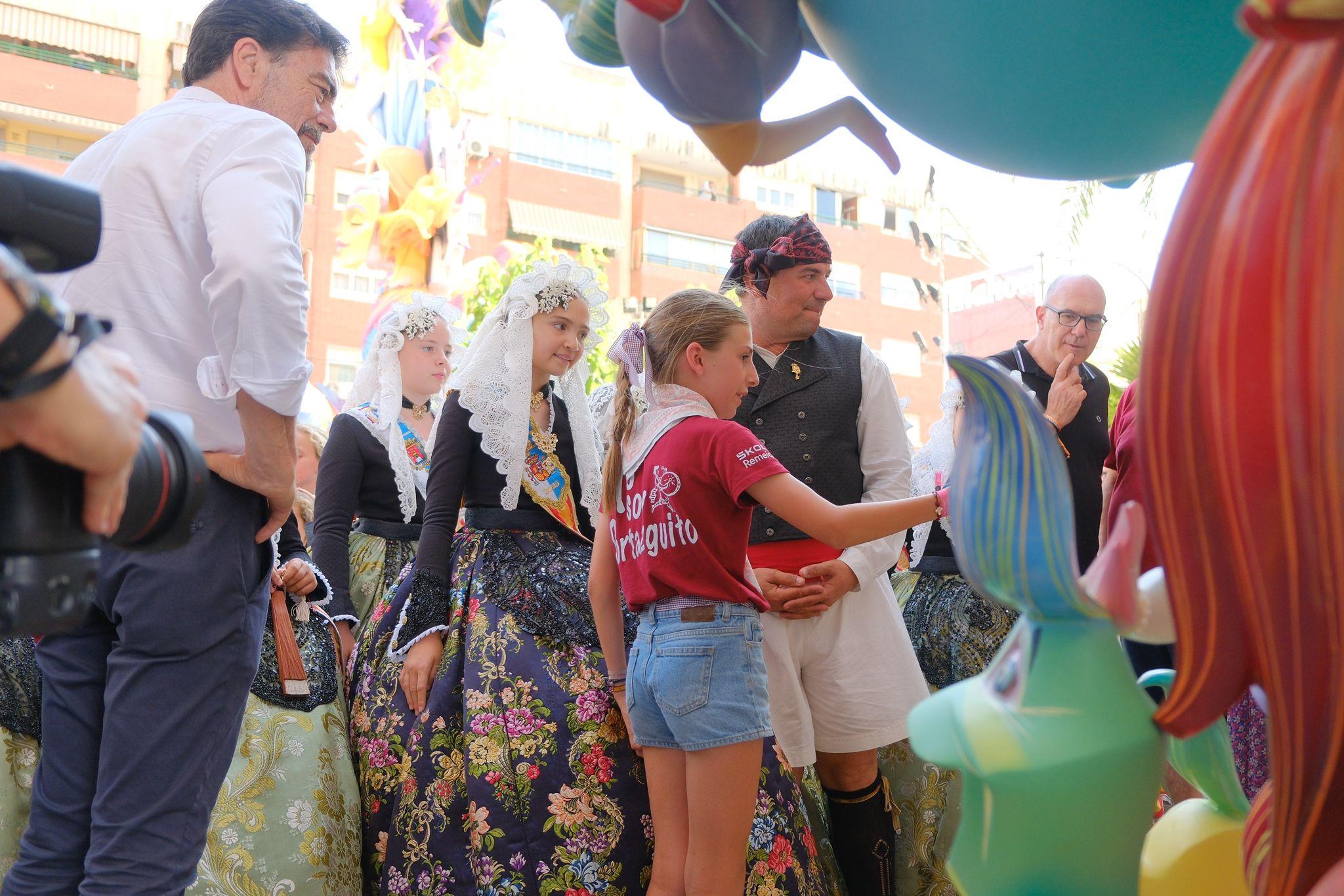 La Portazgo vuelve a reinar seis años después en las hogueras infantiles