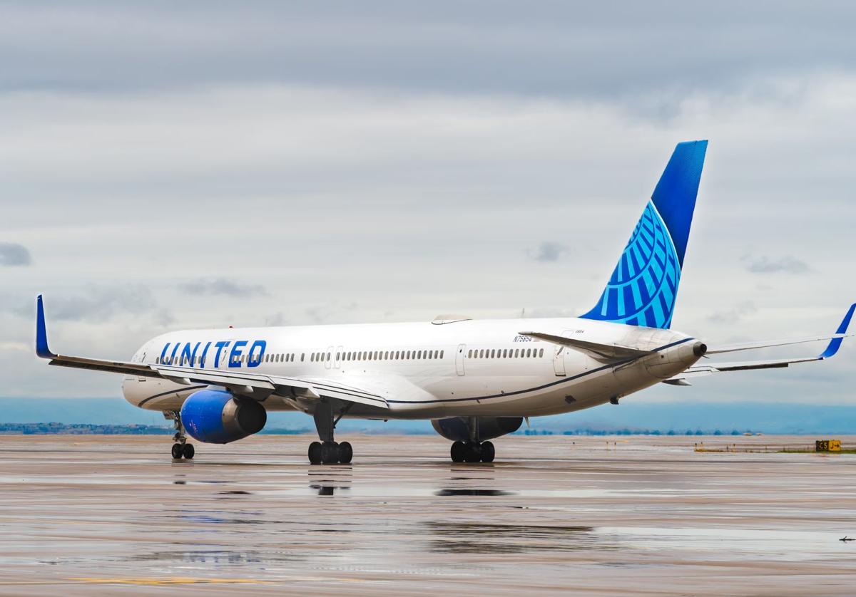 Avión de United Airlines.