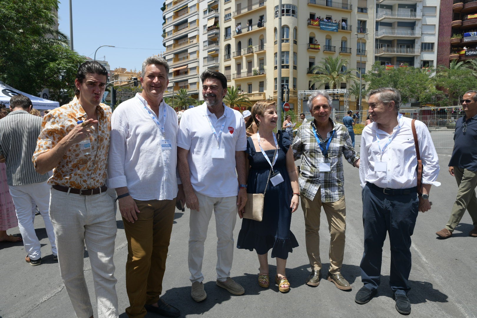 La mascletà de Mediterráneo este 22 de junio, foto a foto