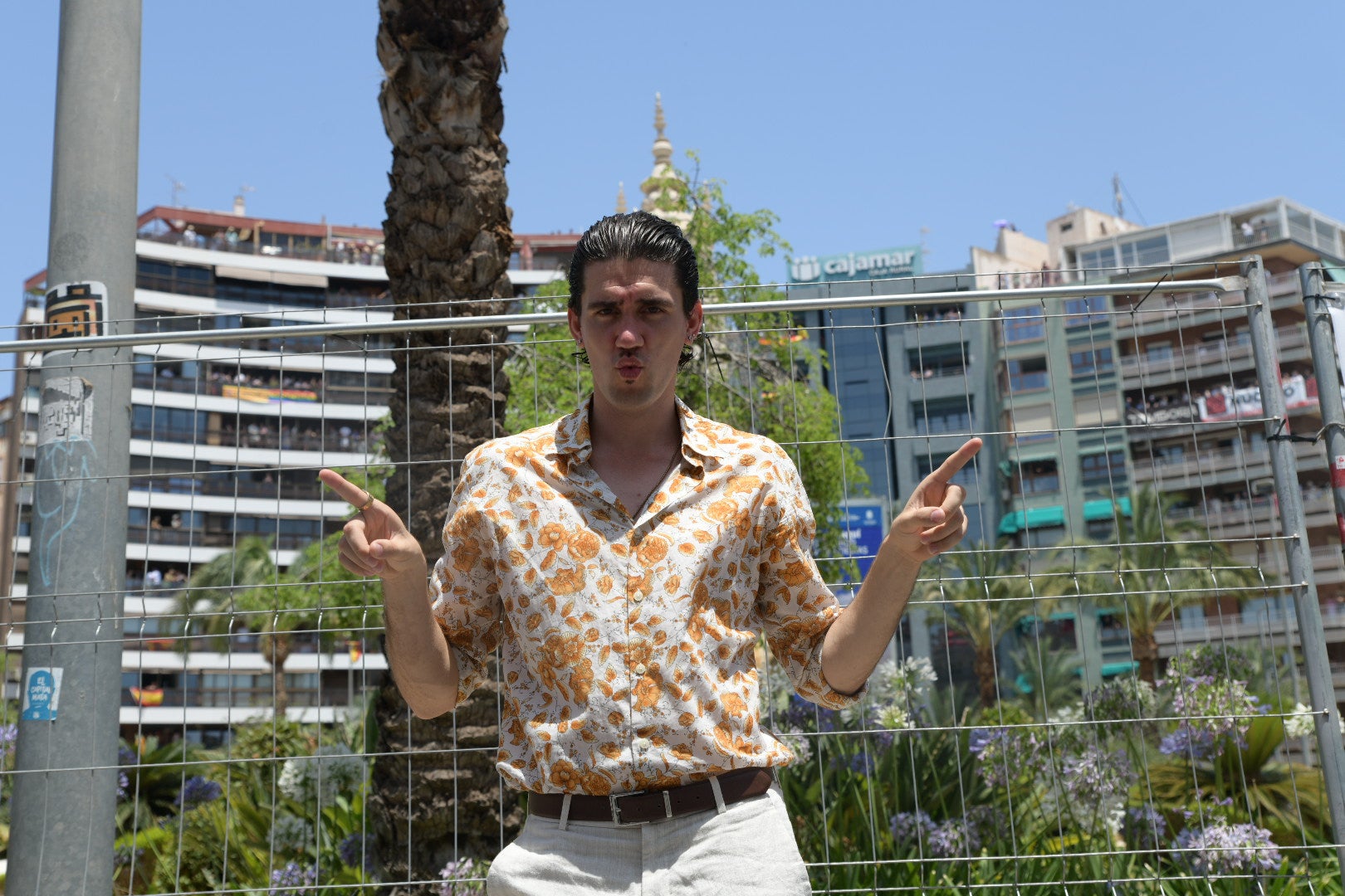 La mascletà de Mediterráneo este 22 de junio, foto a foto