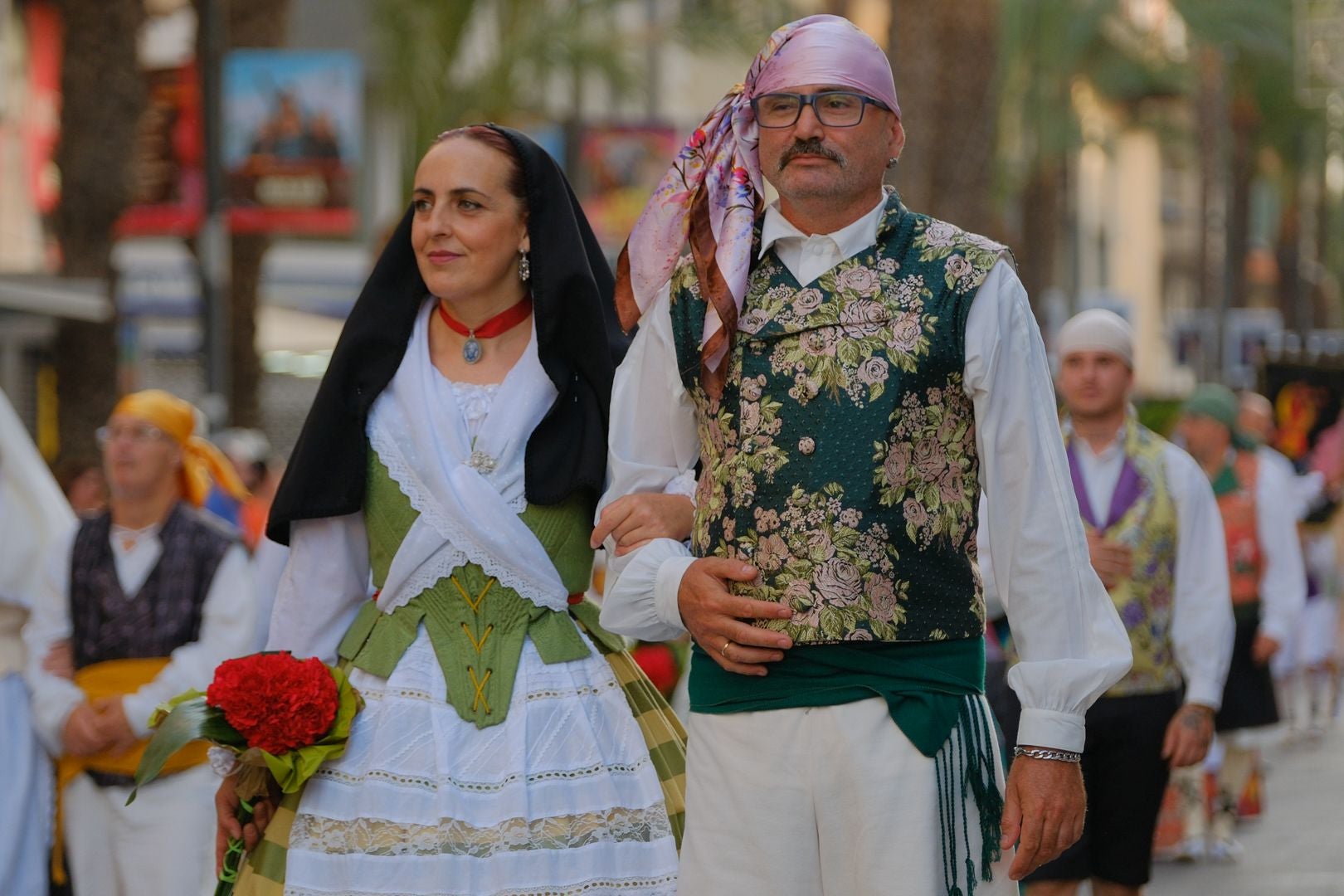 Las Hogueras cumplen con la patrona de Alicante