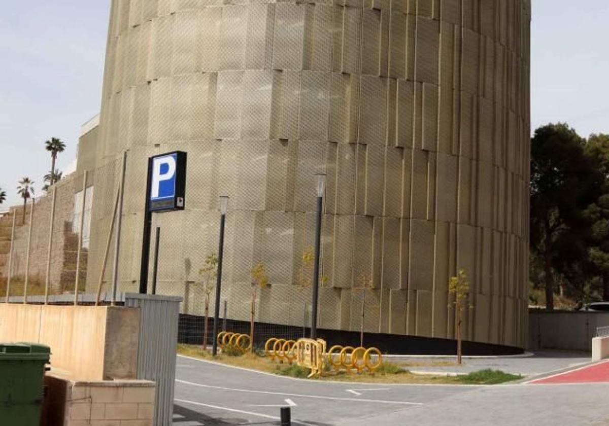 Imagen del aparcamiento de la avenida Puerto Rico de Benidorm
