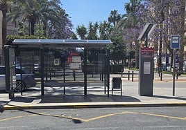 Uno de los paneles inteligentes ya instalados.