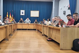 Salón de Plenos del Ayuntamiento de El Campello.