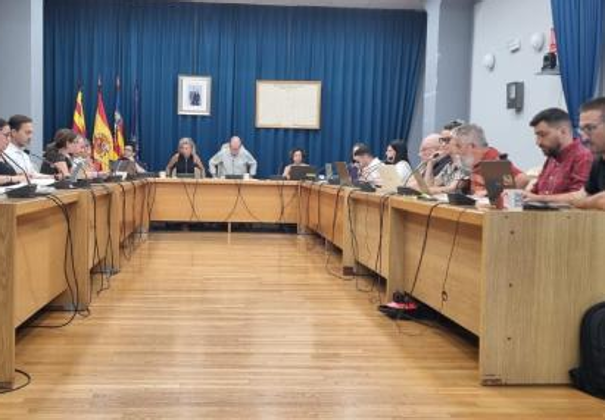 Salón de Plenos del Ayuntamiento de El Campello.