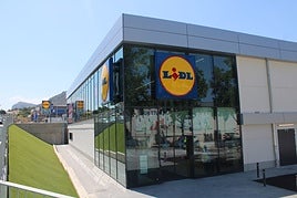 Nuevo supermercado de Lidl.