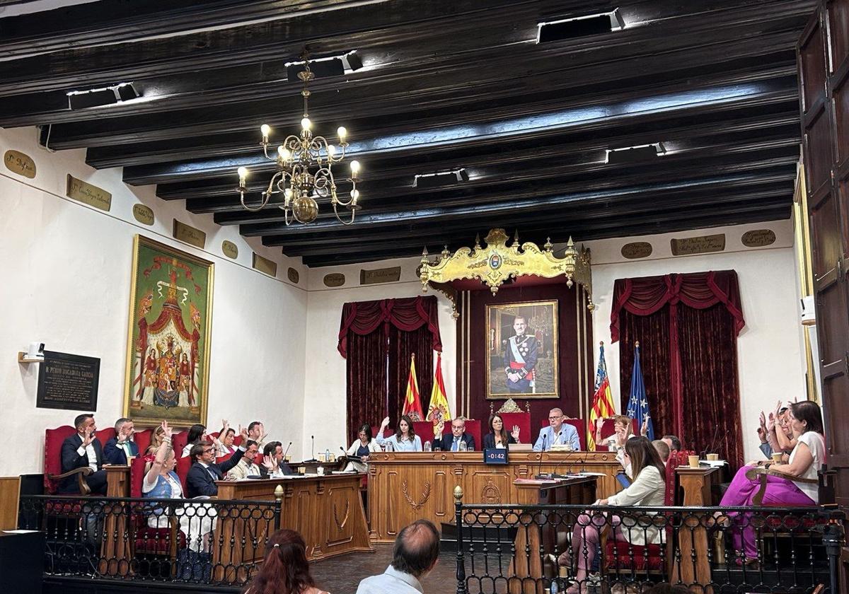 Pleno del Ayuntamiento de Elche.