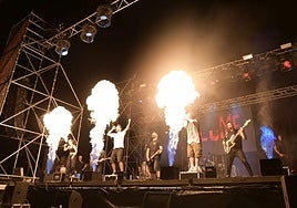 Dakidarria en concierto.