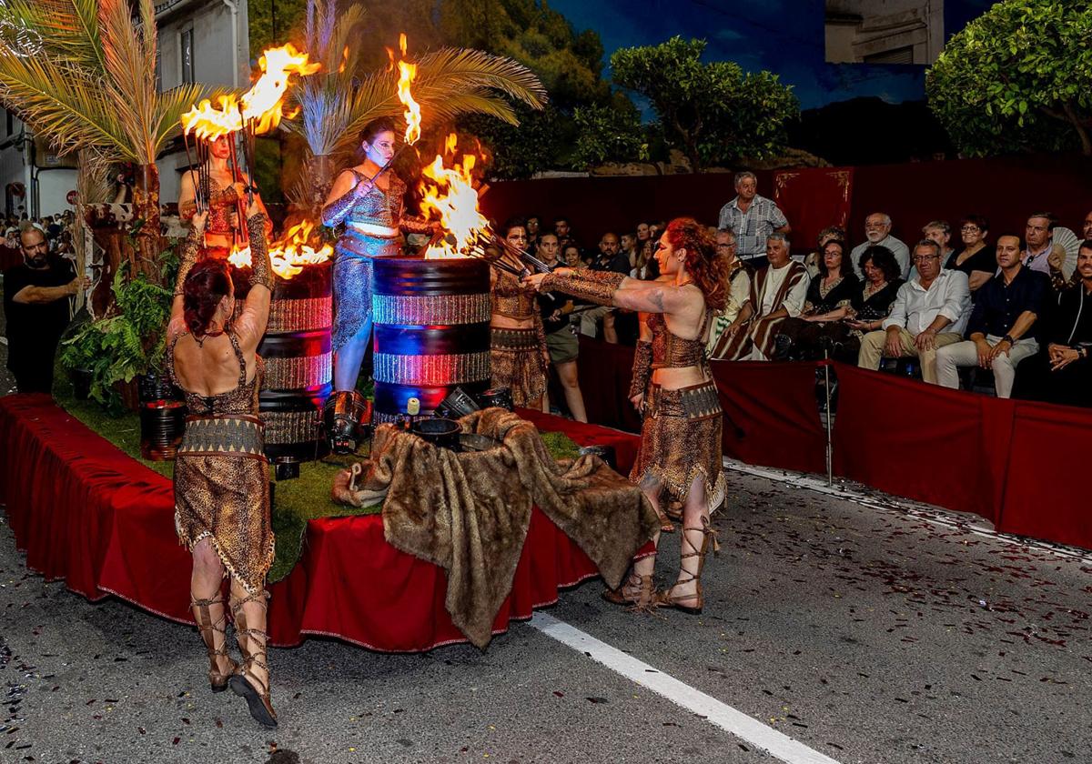 Gala Parade of the Moors and Christians in Benissa, this Sunday.