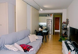 Interior de una vivienda en Alicante.