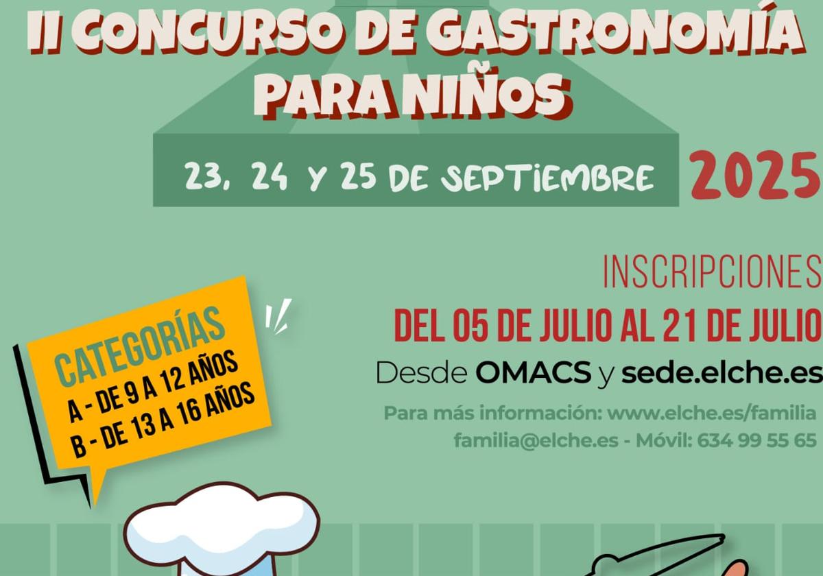 Cartel del concurso.