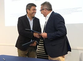 Carlos Mazón y Toni Perez