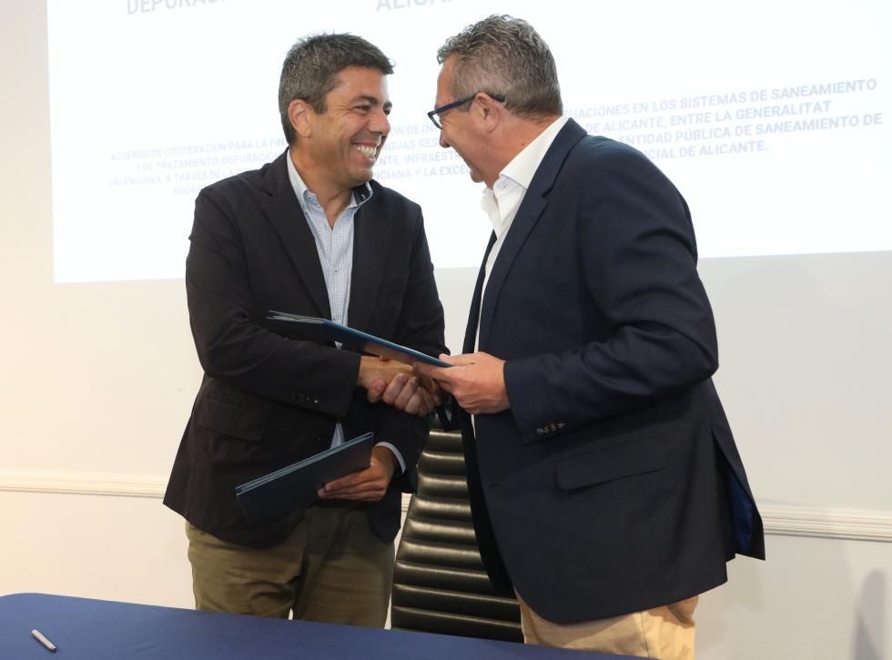 Carlos Mazón and Toni Perez