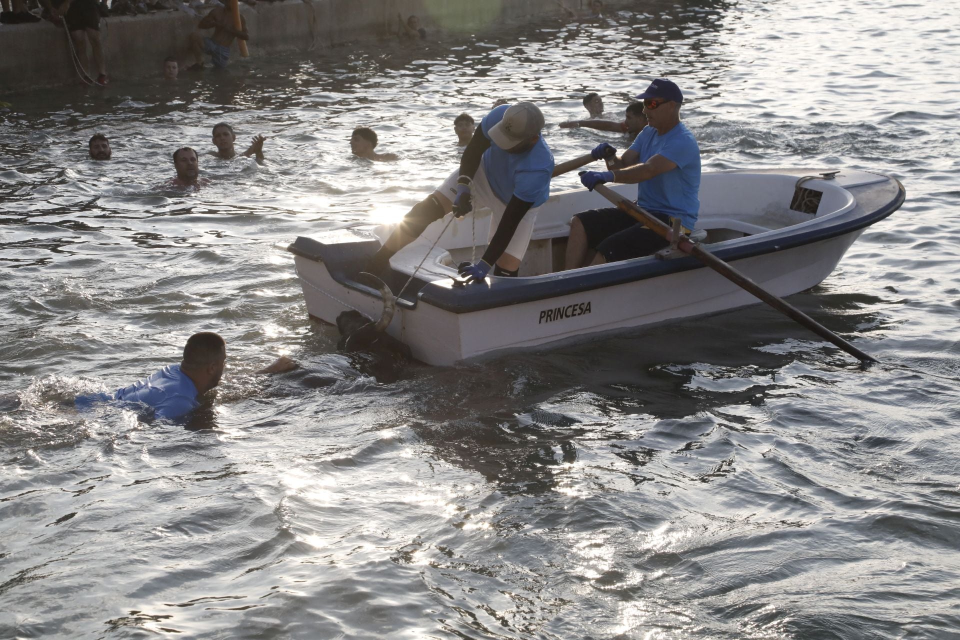 Así ha sido la entrada y primera sesión de &#039;bous a la mar&#039; en Dénia