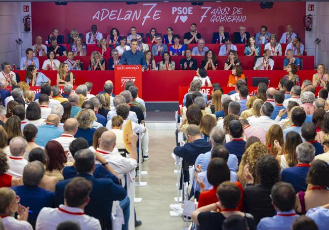 Comité federal del PSOE.